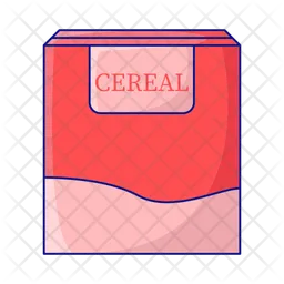 Caja de cereales  Icono