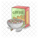 Caja de cereales  Icono