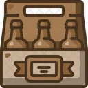 Caja de cerveza  Icono