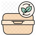 Caja De Comida Lonchera Paquete Icono