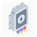 Caja De Conexiones Caja De Cables Concentrador Electrico Icono