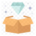 Caja de diamantes  Icono