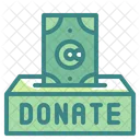 Caja de donación  Icono