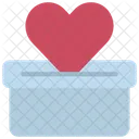 Caja de donación  Icono