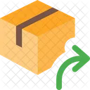 Reenvio De Caja De Entrega Reenvio De Caja De Archivo Envio De Paquete Icono