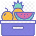 Caja de frutas  Icono