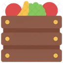 Caja de frutas  Icono