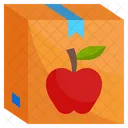 Caja de frutas  Icono