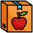 Caja de frutas  Icono