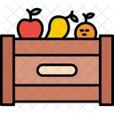 Caja De Fruta Fruta Caja Icono