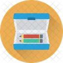 Geometria Caja Lapiz Icono