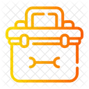Caja De Herramientas Kit De Herramientas Herramientas De Trabajo Icono