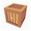 Caja de madera  Icono