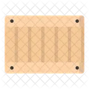 Caja De Madera Icono