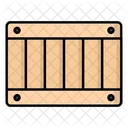 Caja De Madera Icono