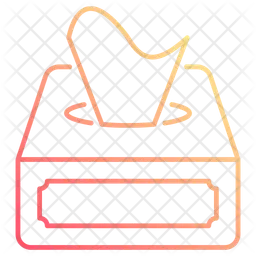 Caja de pañuelos  Icono