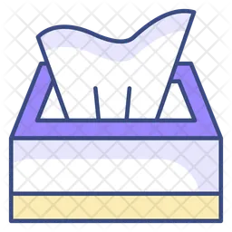 Caja de pañuelos  Icono