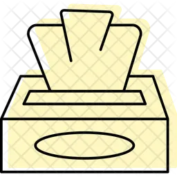 Caja de pañuelos  Icono