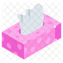 Caja De Panuelos Toallitas Servilletas Icono
