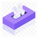 Caja De Panuelos Paquete De Panuelos Paquete De Servilletas Icono