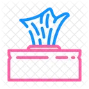 Caja de pañuelos  Icono
