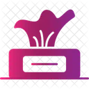 Caja De Panuelos Caja Limpiar Icono