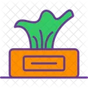Caja de pañuelos  Icono