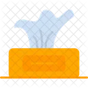 Caja de pañuelos  Icono