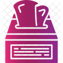 Caja de pañuelos  Icono