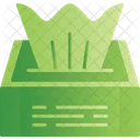 Caja de pañuelos  Icono