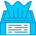 Caja De Panuelos Caja Papel De Seda Icono