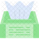 Caja De Panuelos Caja Papel De Seda Icono