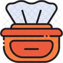 Caja De Panuelos Servilleta Bienestar Icono