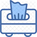 Caja De Panuelos Lavado Higiene Icono