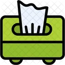 Caja De Panuelos Lavado Higiene Icono