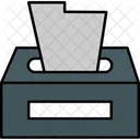 Caja De Panuelos Papel De Seda Papel Icono