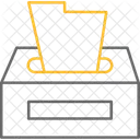 Caja De Panuelos Icono
