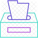 Caja De Panuelos Icono