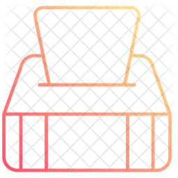 Caja de pañuelos  Icono