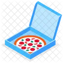 Caja de pizza  Icono