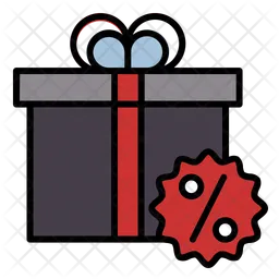 Caja de regalo  Icono