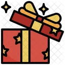 Caja de regalo abierta  Icon