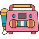 Oombox Microfono Altavoz Icono