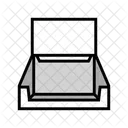 Expositor Caja Carton Icono