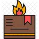 Fuego de caja  Icono