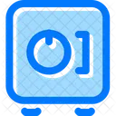 Banco Dinero Caja Fuerte Icono