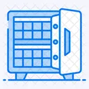 Caja Fuerte Para Banco Casillero Para Dinero Seguridad Para Dinero Icono