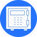 Caja Fuerte Del Banco Caja Fuerte Cerradura Segura Icono