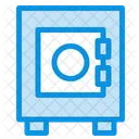 Caja fuerte del banco  Icono