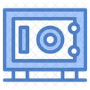 Caja Fuerte Bancaria Caja Fuerte Casillero Digital Icono